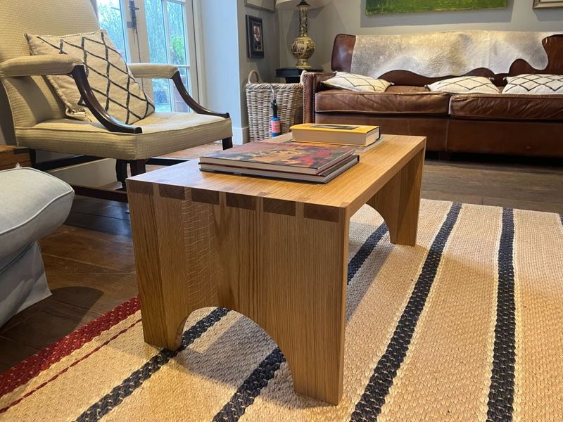 Coffee table in situ